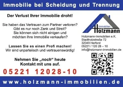 Flyer Scheidung - Holzmann-Immobilien